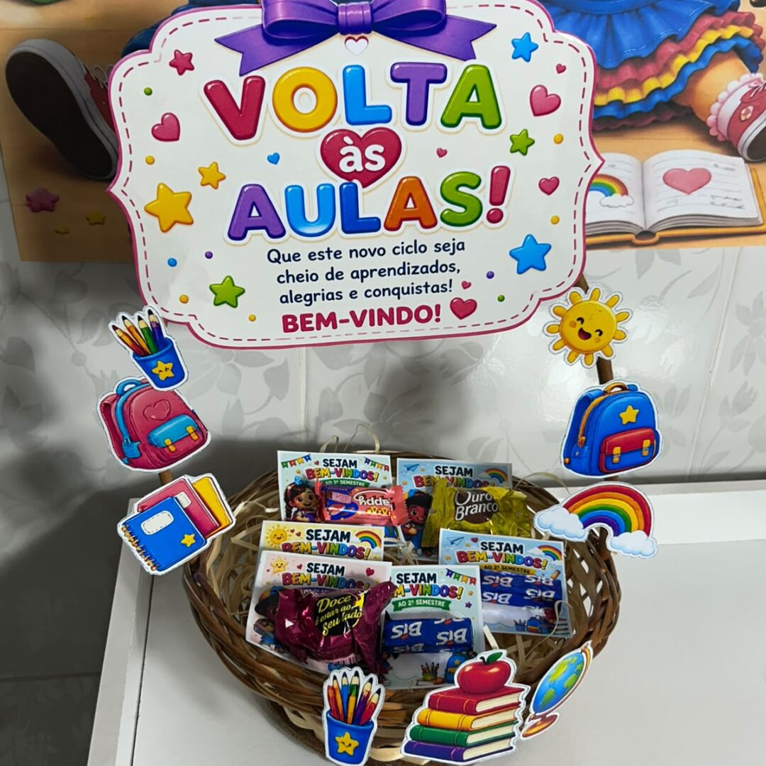 Lembrancinha Volta às Aulas