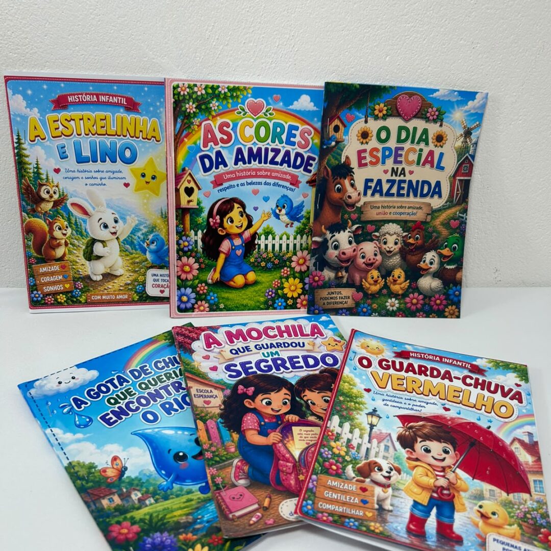 📚✨ COLEÇÃO DE LIVRINHOS INFANTIS ✨
