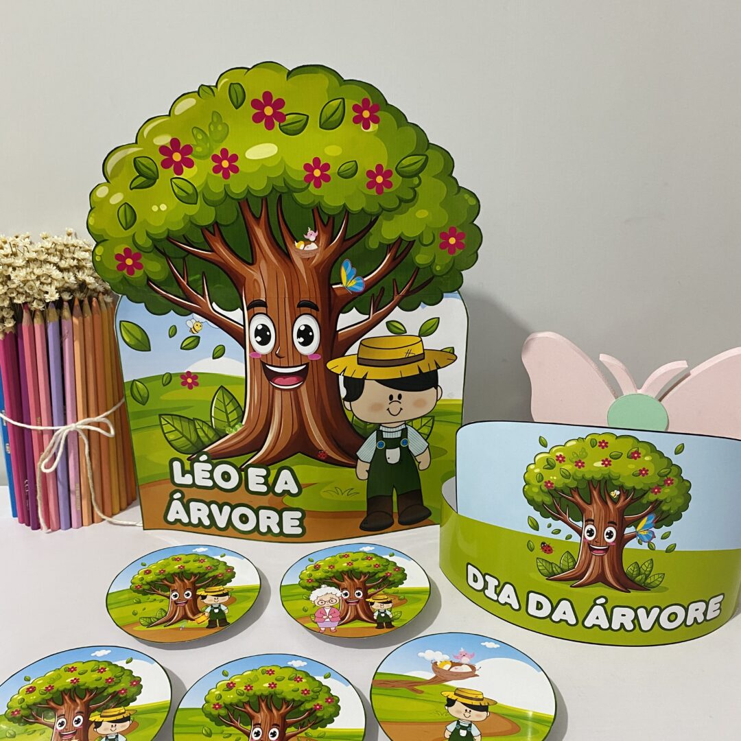 luva Léo e a  árvore 🌳