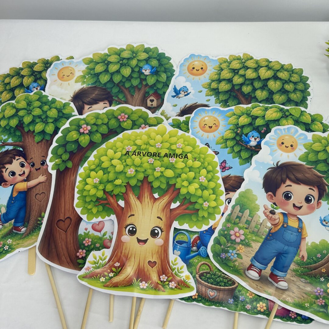 🌳💚 ÁRVORE AMIGA — Um cantinho de carinho e aprendizado! 🌈